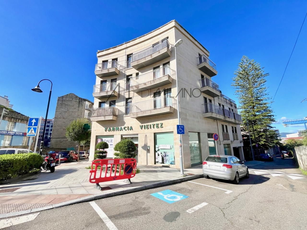 Exterior view of Flat for sale in Vigo   with Heating, Parquet flooring and Balcony