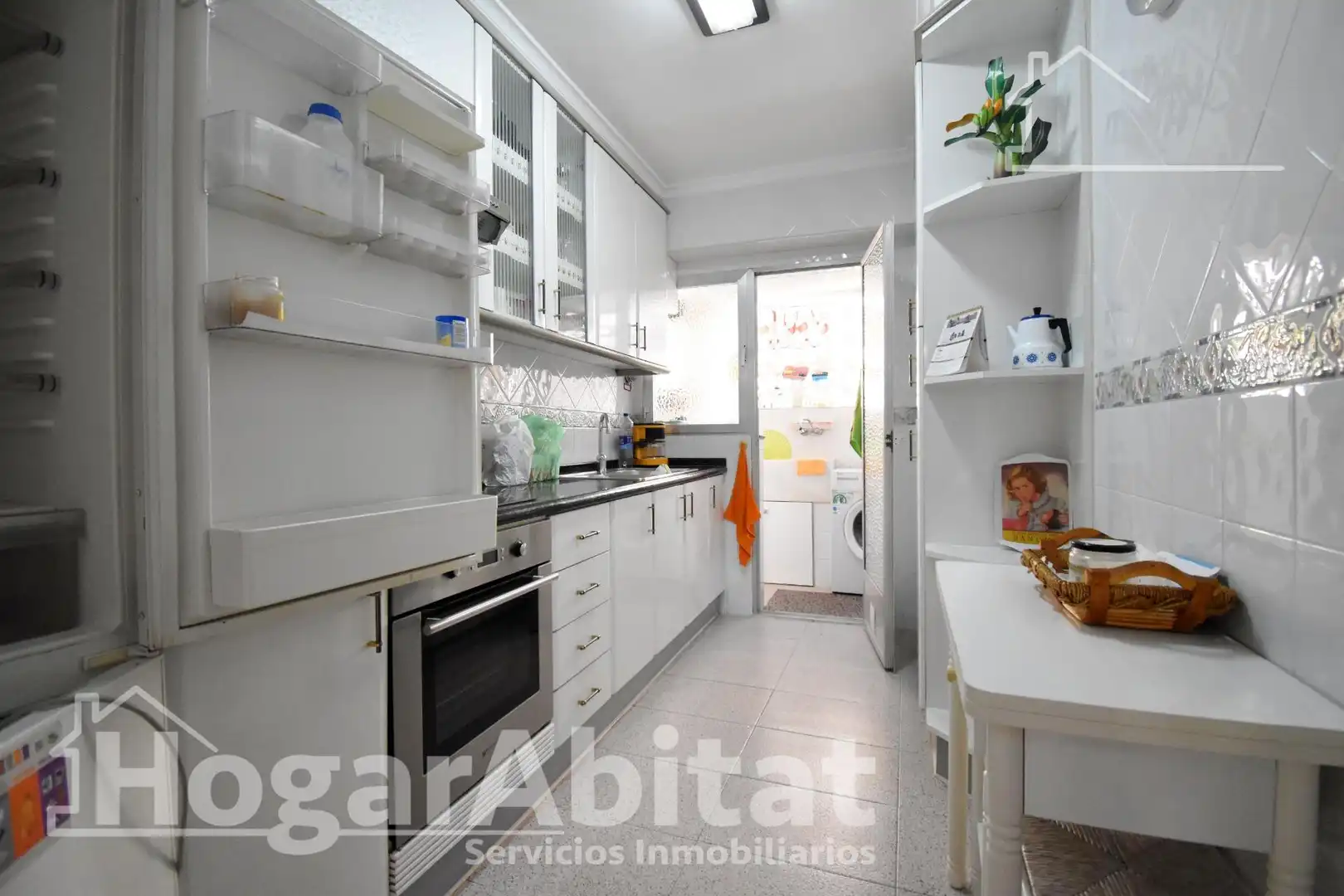 Cocina de Piso en venta en Oliva con Terraza, Amueblado y Balcón