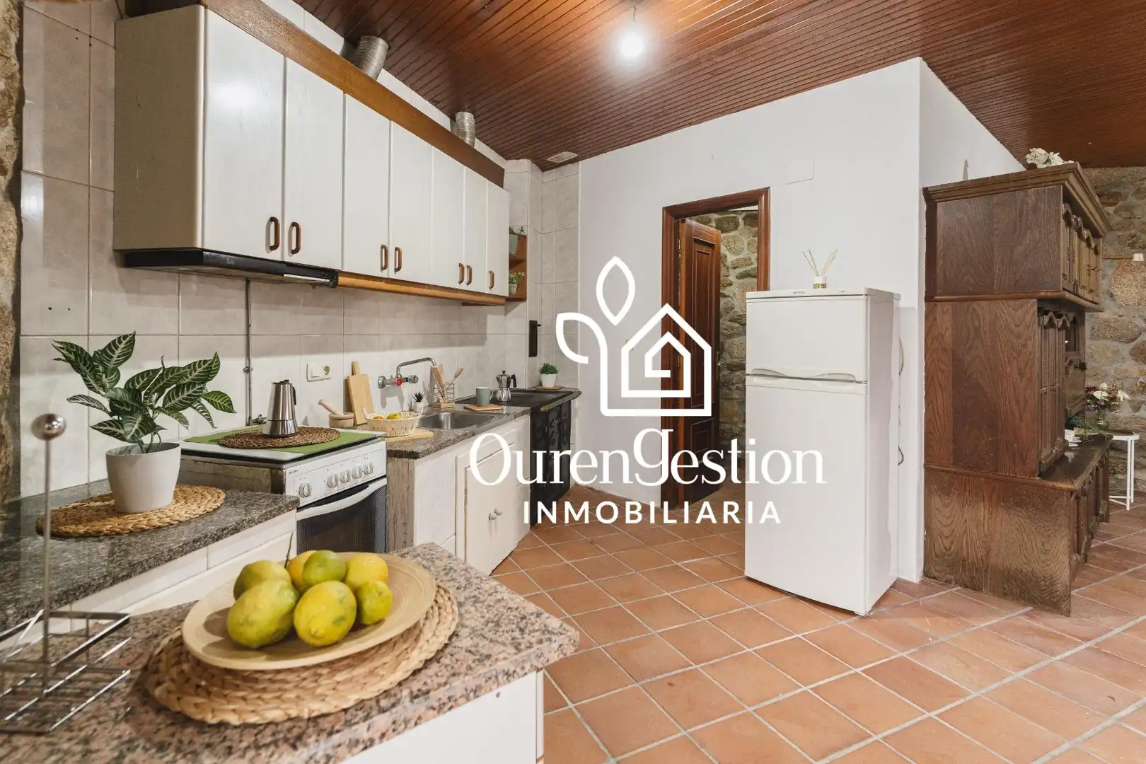 Kitchen of Country homes for sale in O Pereiro de Aguiar   with Furnished and Balcony