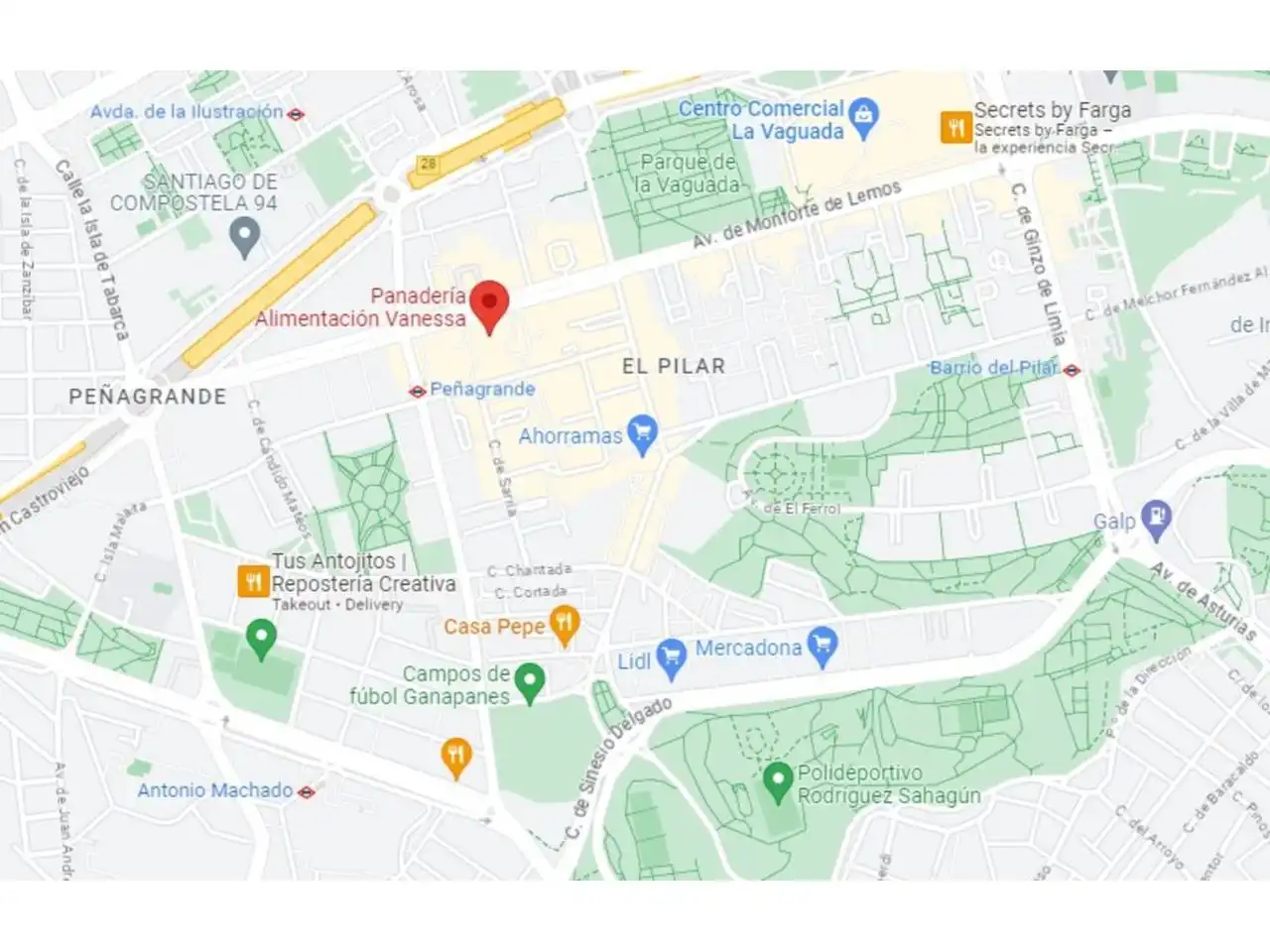 Außenansicht von Geschaftsraum zum Verkauf in Madrid mit Klimaanlage