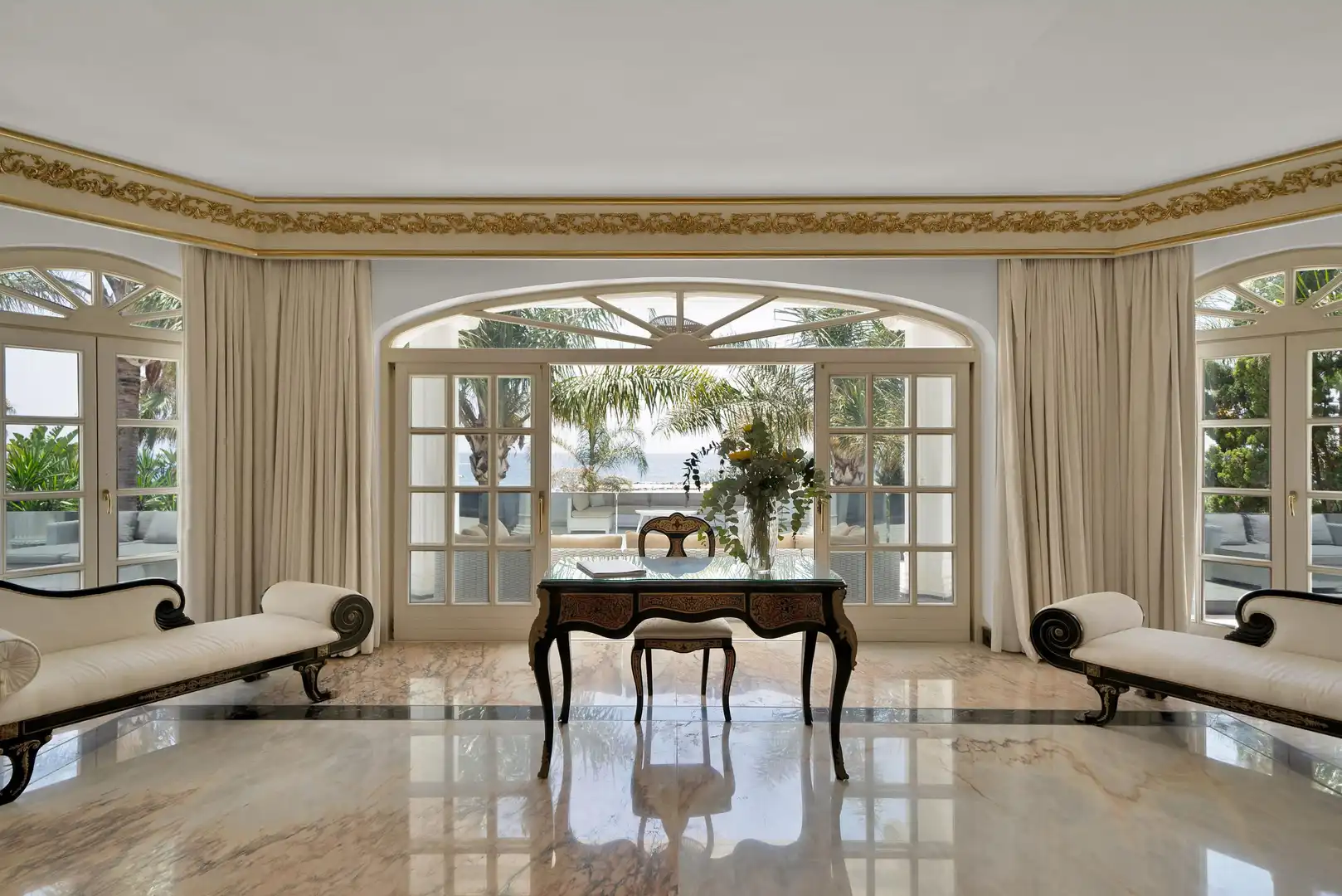 Haus oder Chalet zur Miete in Marbella mit Heizung, Privatgarten und Terrasse