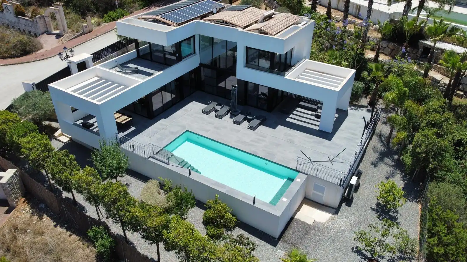 Exterior view of Houses for sale in Jávea / Xàbia  with Air Conditioner, Private garden and Terrace