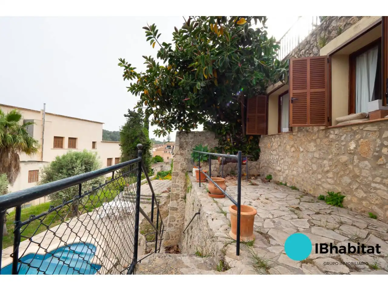 Vista exterior de Casa o chalet en venta en Selva con Terraza y Piscina