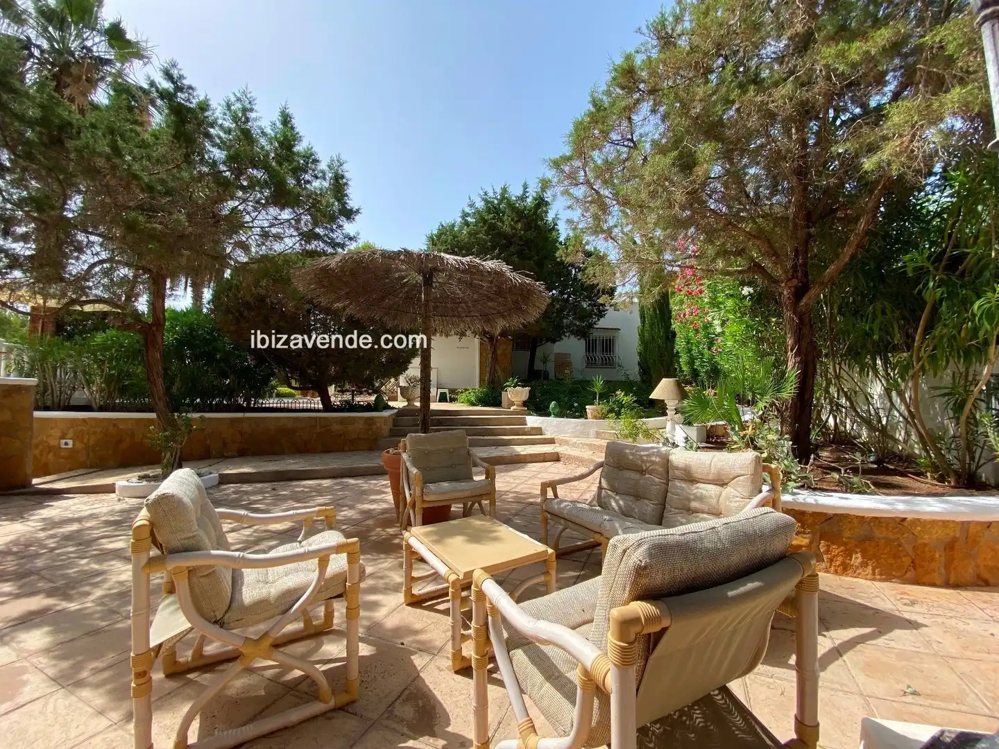 Jardí de Casa o xalet de lloguer en Sant Josep de sa Talaia amb Aire condicionat, Calefacció i Jardí privat