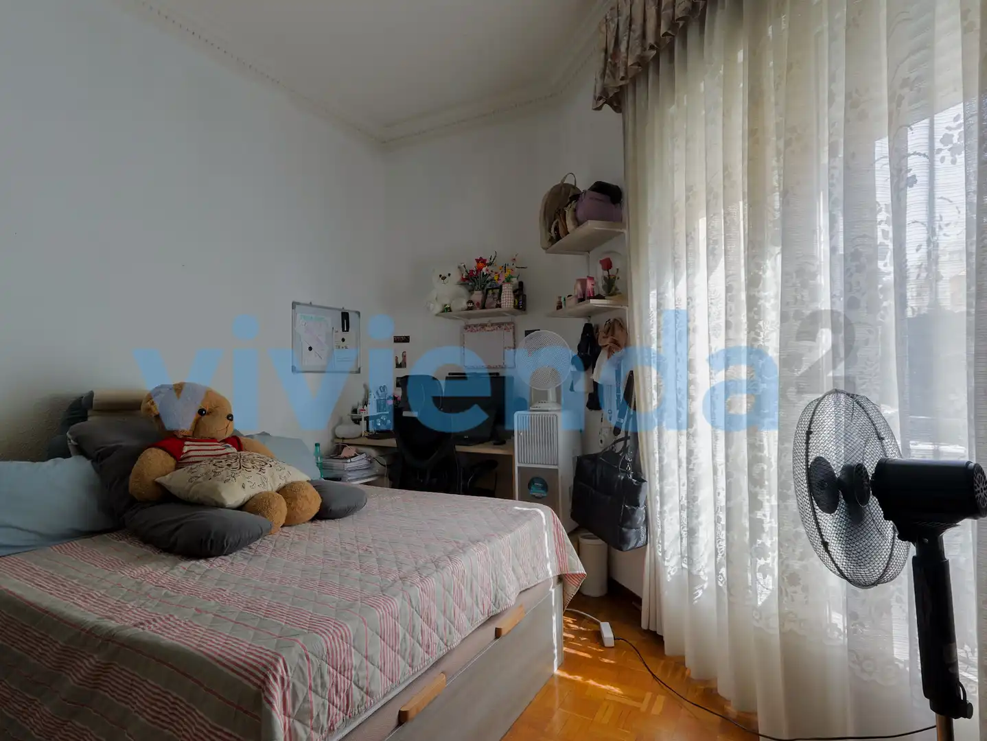 Schlafzimmer von Wohnung zum Verkauf in Madrid mit Heizung und Balkon