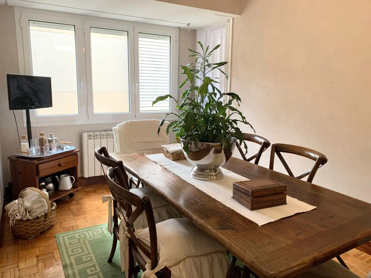 Dining room of Flat for sale in Irun   with Heating and Furnished