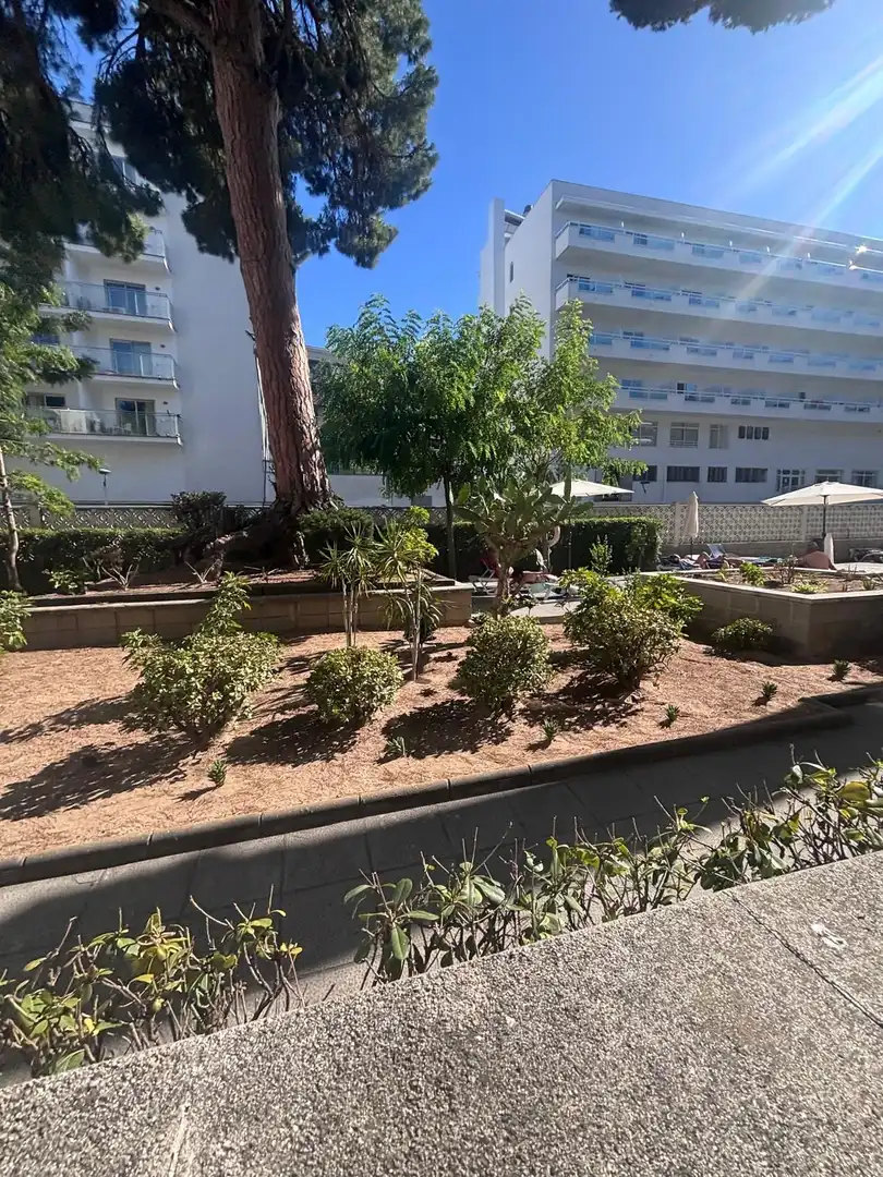 Jardín de Planta baja en venta en Salou con Amueblado y Piscina comunitaria