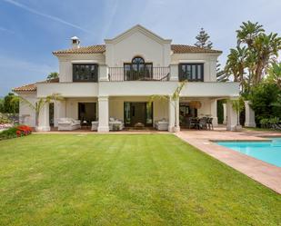 Garden of House or chalet for sale in Estepona  with Air Conditioner, Private garden and Swimming Pool