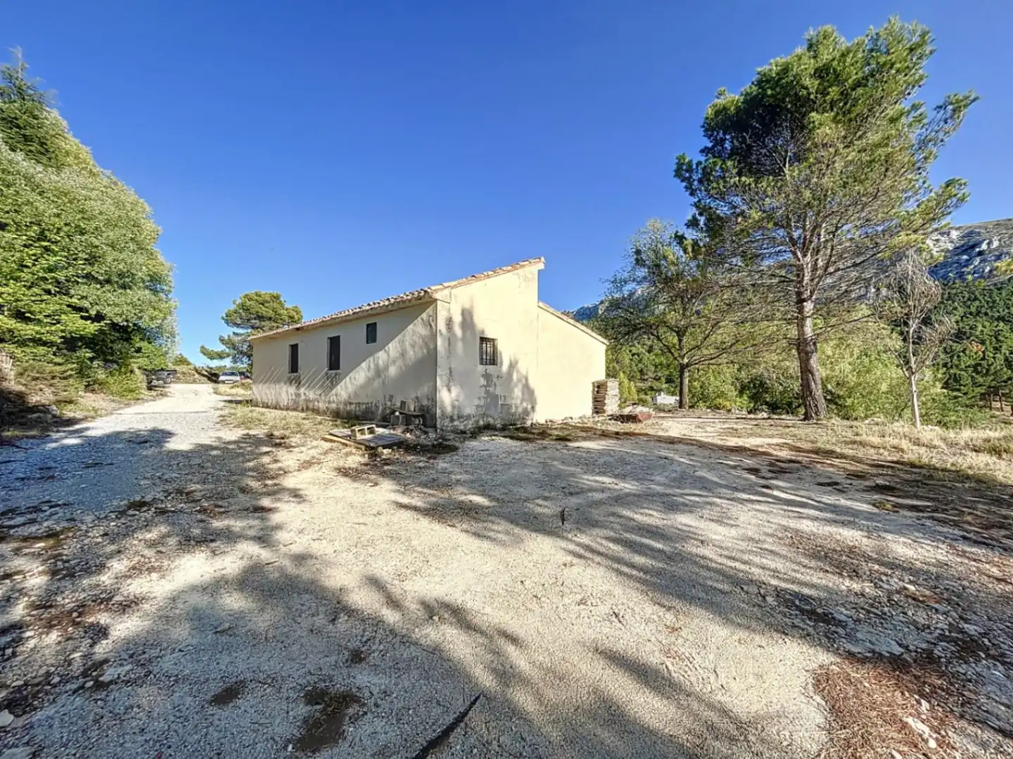 Vista exterior de Finca rústica en venta en Confrides con Aire acondicionado y Jardín privado