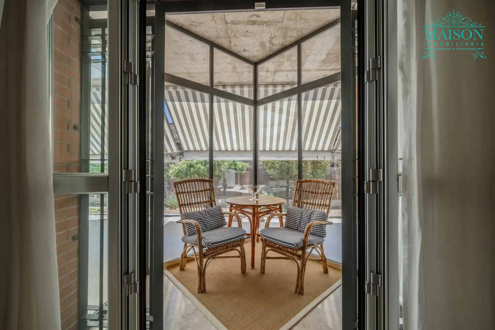 Terraza de Casa o chalet en venta en Valdetorres de Jarama con Aire acondicionado, Calefacción y Jardín privado