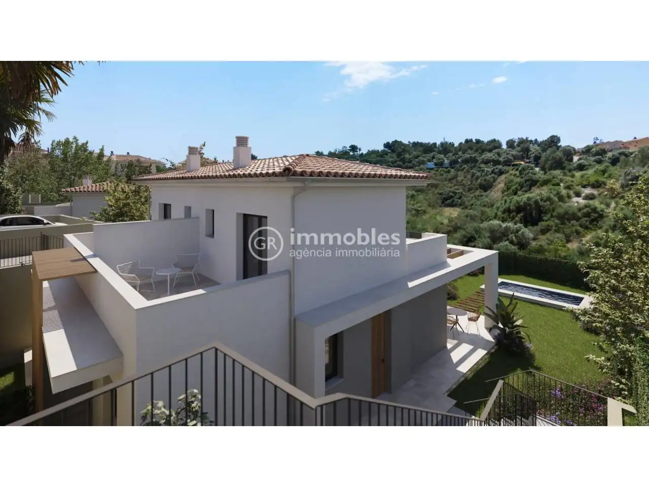 Detached house with pool for sale in Avenida Geranis, imagen 5