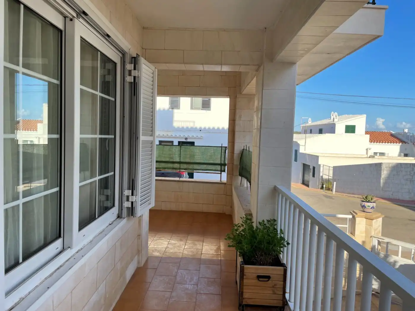 Terrassa de Apartament en venda en Es Mercadal amb Terrassa, Piscina i Balcó