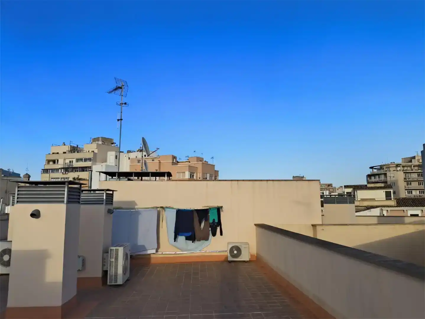 Terrasse von Wohnung zum Verkauf in  Palma de Mallorca mit Klimaanlage