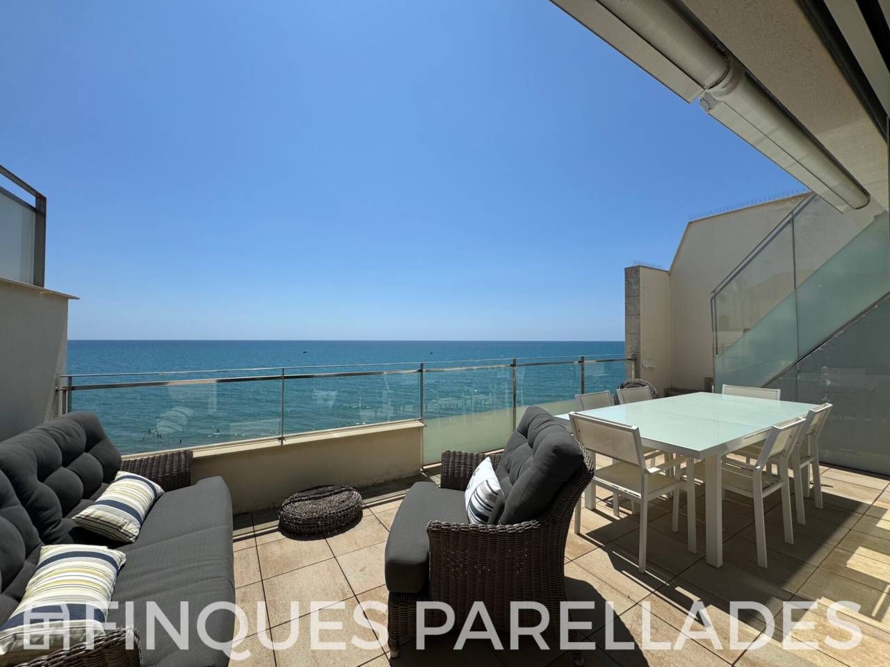Terrace of Attic for sale in Sitges  with Air Conditioner, Heating and Terrace