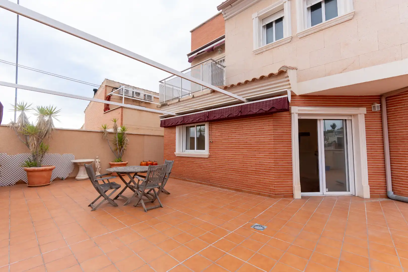 Terrassa de Casa adosada en venda en Molina de Segura amb Aire condicionat, Calefacció i Jardí privat