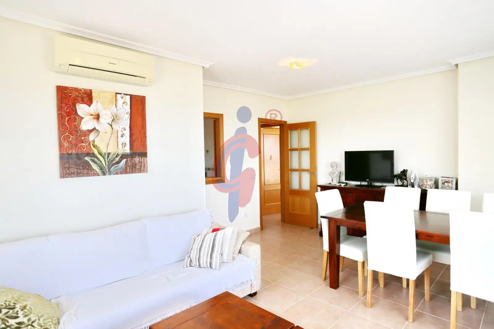 Sala de estar de Apartamento en venta en Guardamar del Segura con Aire acondicionado, Calefacción y Terraza