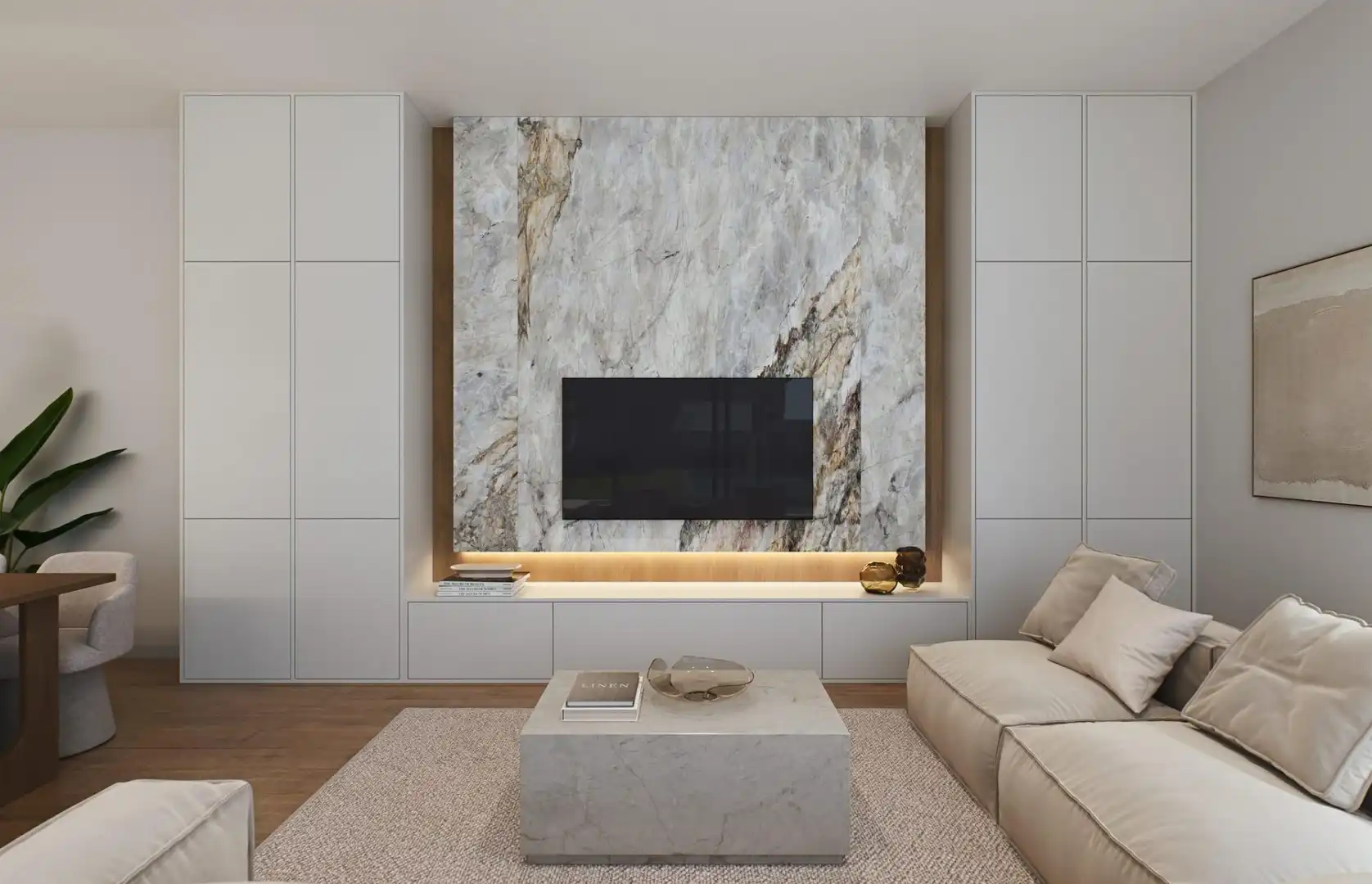 Sala de estar de Casa o chalet en venta en Murcia con Calefacción y Piscina