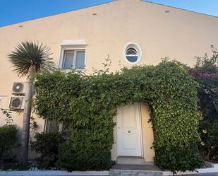 Exterior view of Single-family semi-detached for sale in Benalmádena  with Heating, Private garden and Terrace