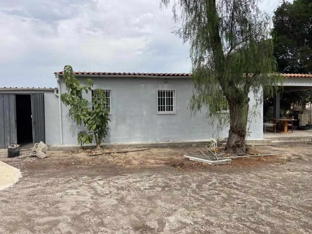 Vista exterior de Casa o xalet en venda en Elche / Elx amb Calefacció, Jardí privat i Terrassa