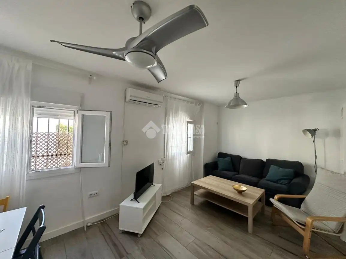 Sala d'estar de Pis de lloguer en Sevilla amb Aire condicionat