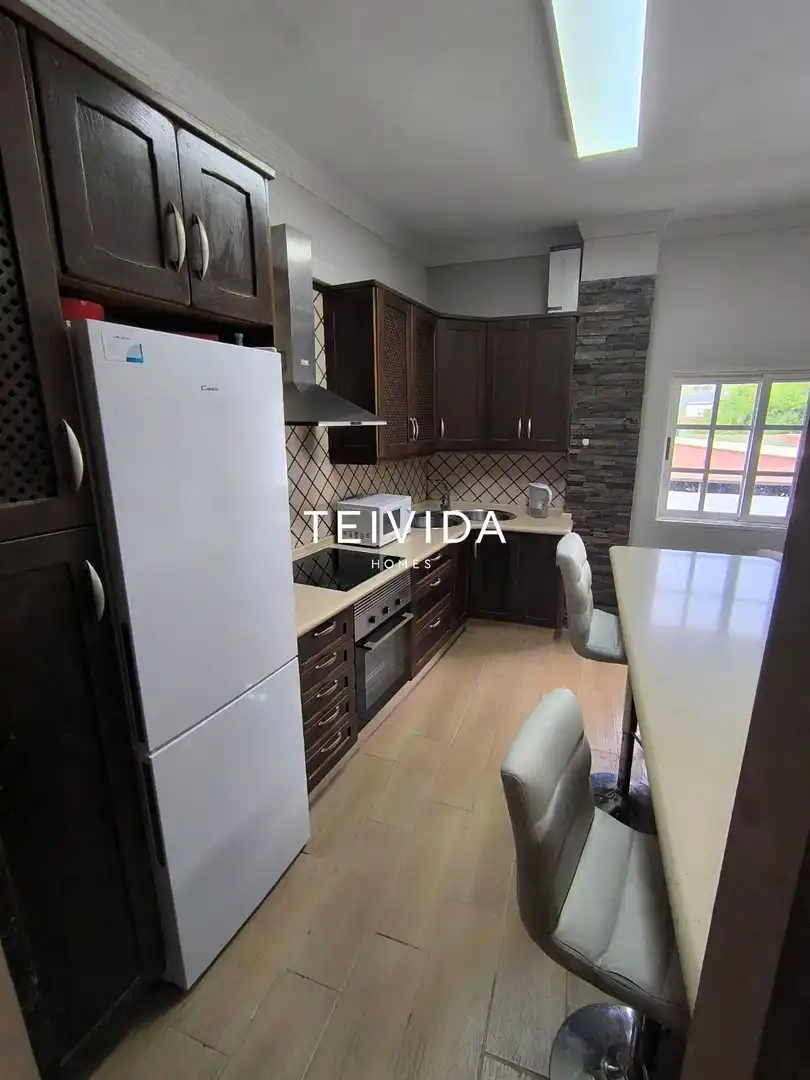 Kitchen of Flat for sale in San Cristóbal de la Laguna  with Private garden and Furnished
