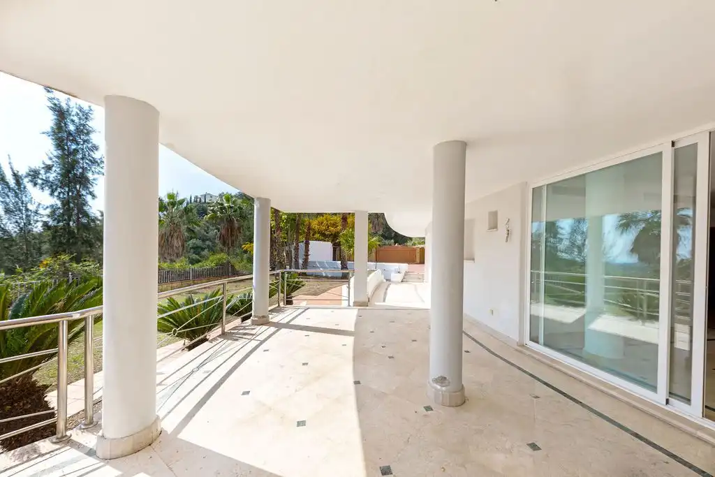 Terraza de Casa o chalet en venta en Benahavís con Aire acondicionado, Calefacción y Jardín privado