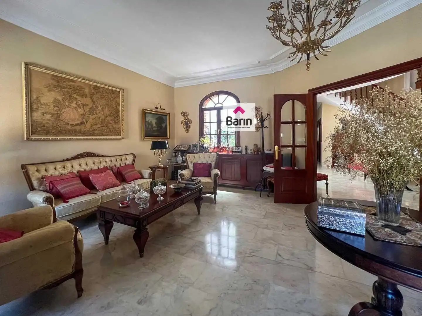 Living room of Houses for sale in La Roda de Andalucía  with Air Conditioner, Terrace and Storage room