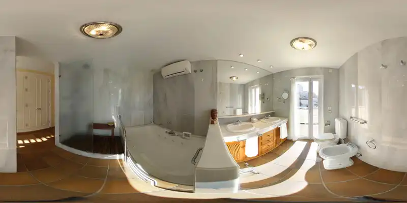 Baño de Casa o chalet en venta en Rincón de la Victoria con Aire acondicionado, Calefacción y Jardín privado
