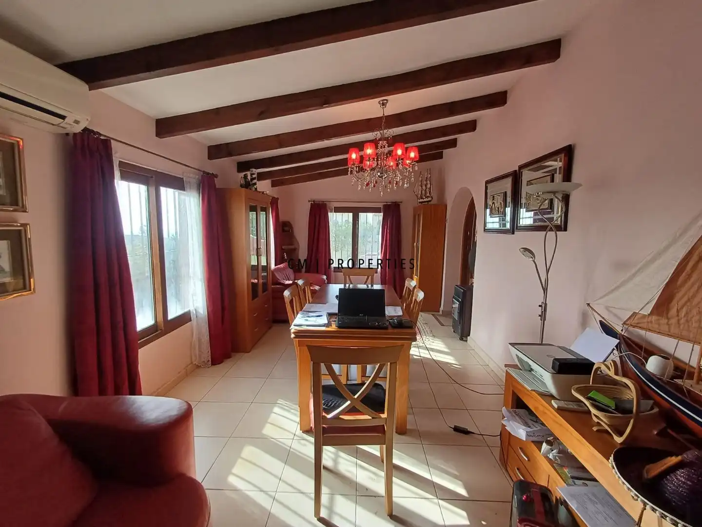 Esszimmer von Wohnung zum Verkauf in Benitachell / El Poble Nou de Benitatxell mit Klimaanlage, Terrasse und Schwimmbad