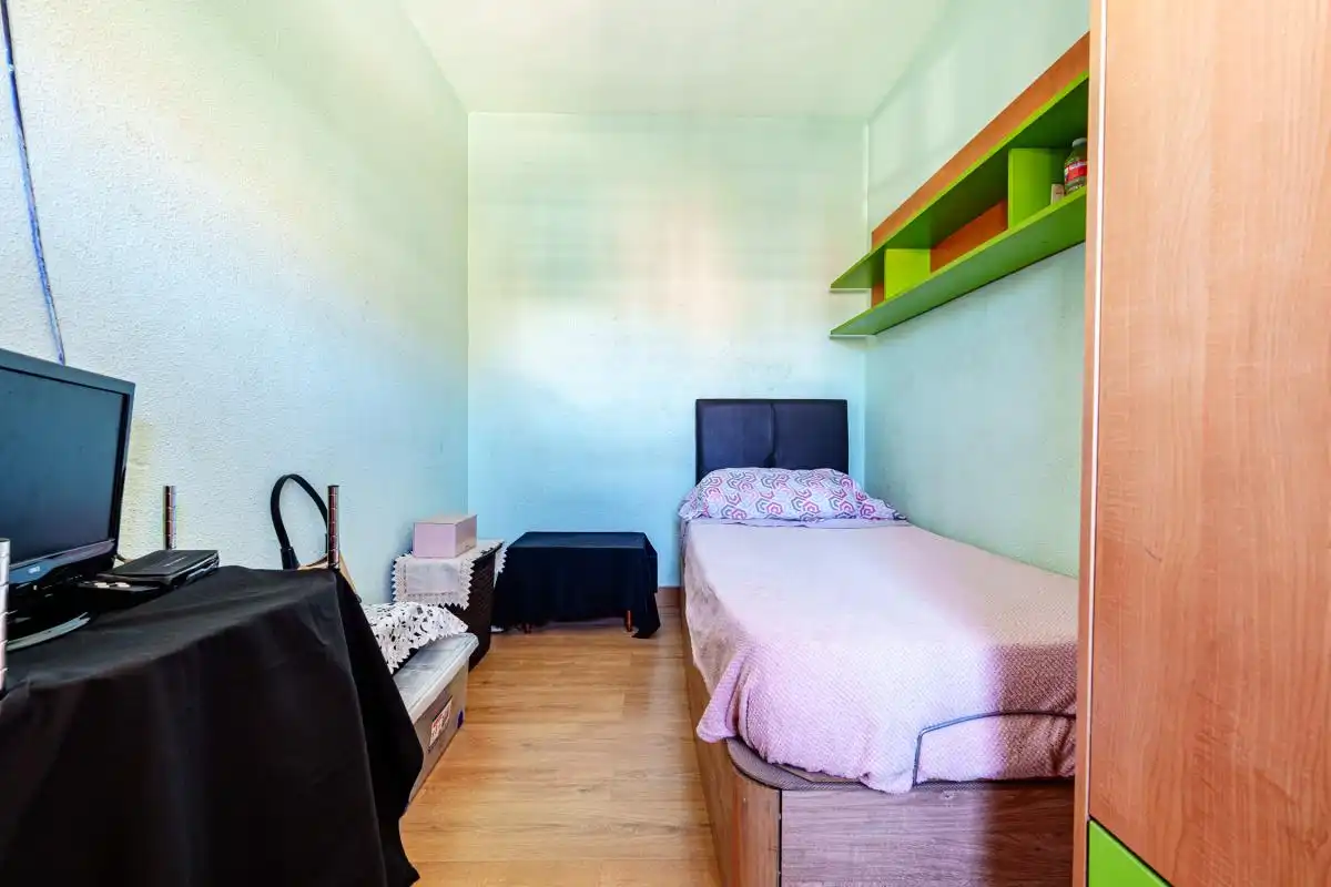 Bedroom of Flat for sale in Madrid  with Heating, Terrace and Balcony