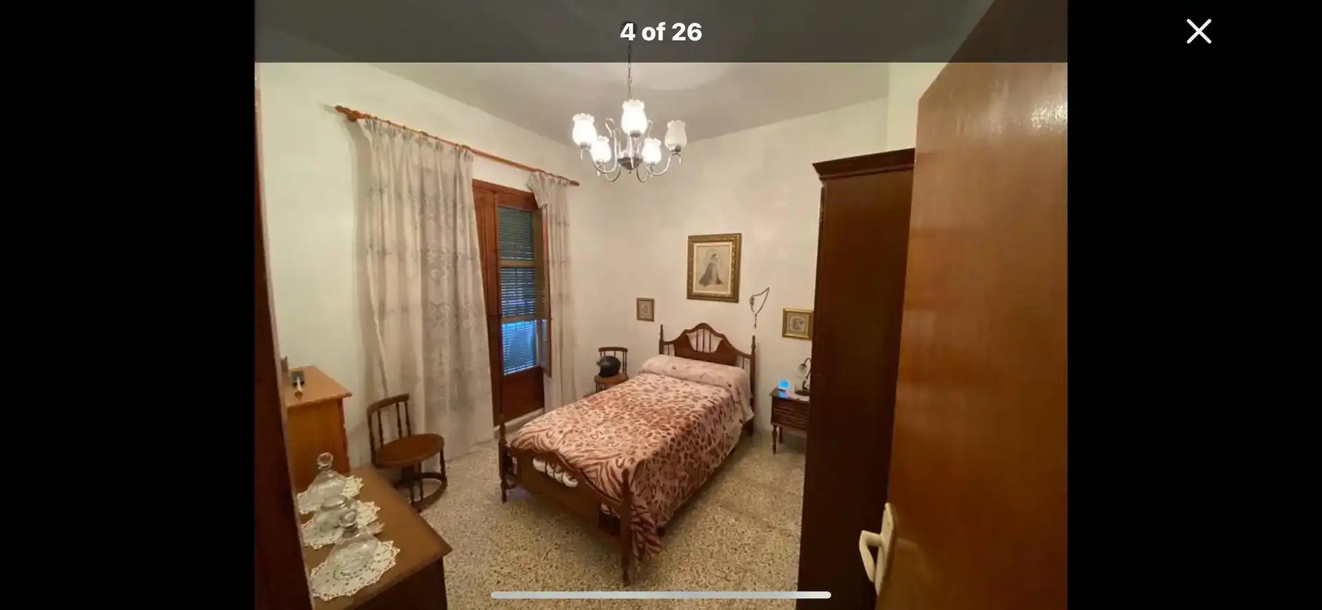 Dormitori de Casa adosada en venda en Huécija amb Jardí privat, Traster i Moblat