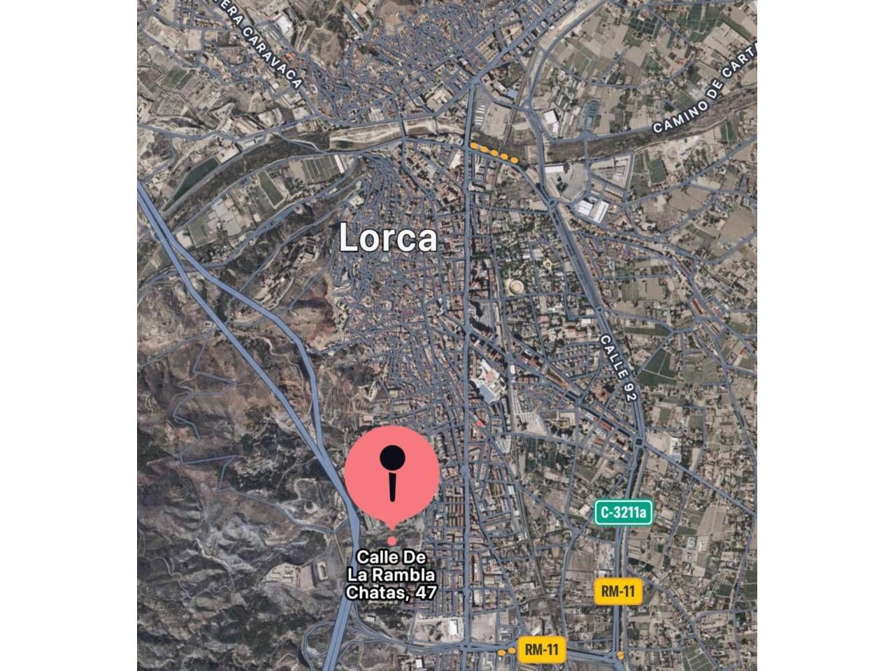 Exterior view of Industrial land for sale in Lorca