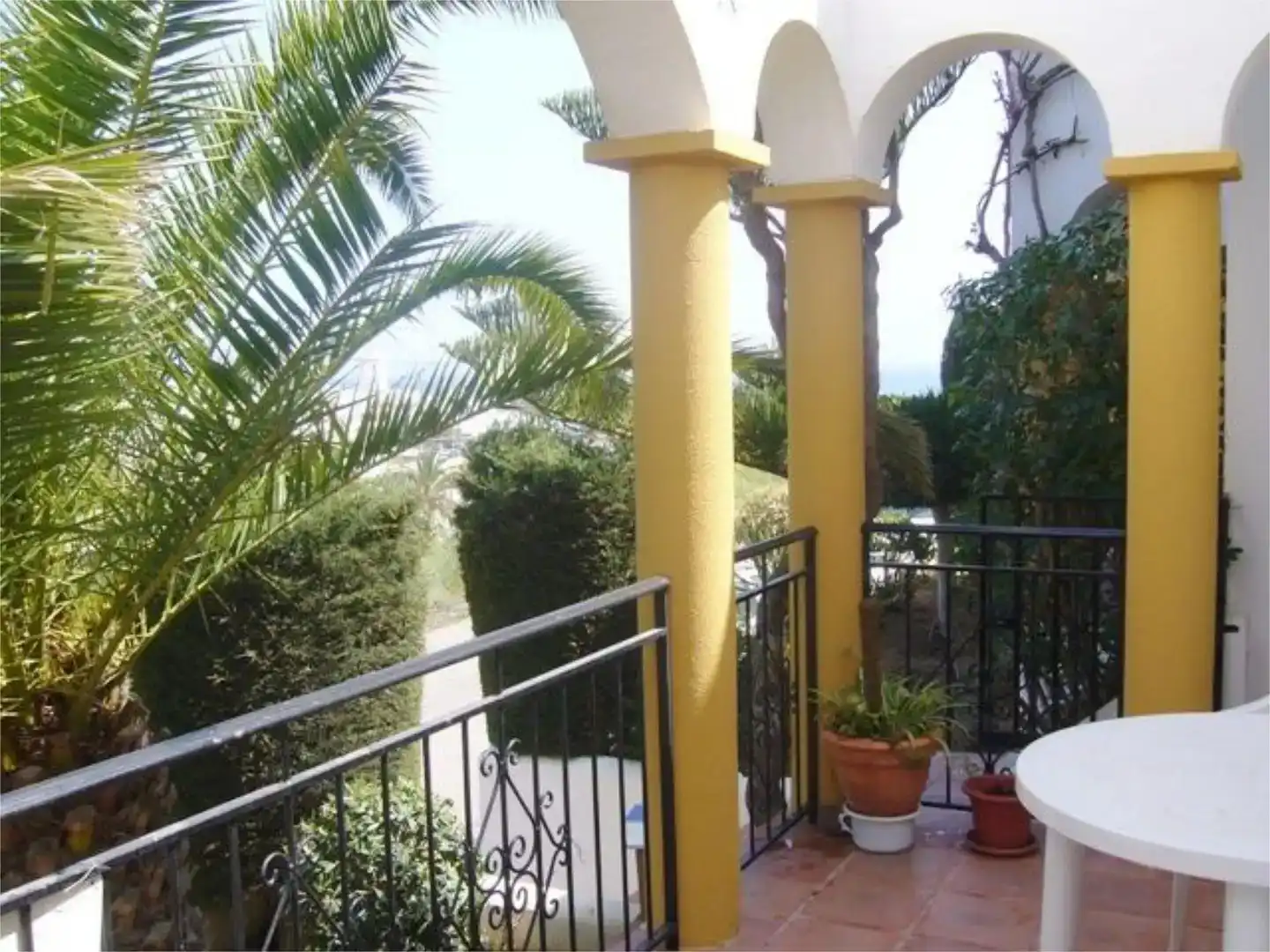 Terraza de Apartamento de alquiler en Vista de los Ángeles