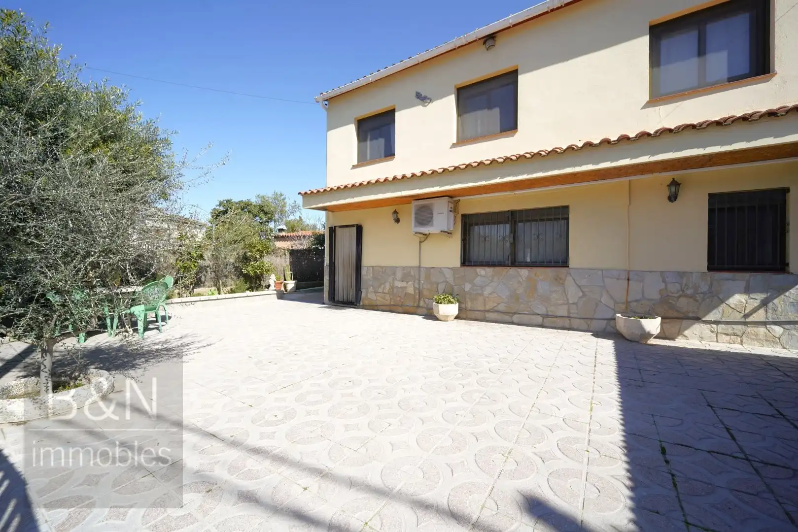 Vista exterior de Casa o xalet en venda en Vacarisses amb Aire condicionat, Calefacció i Terrassa