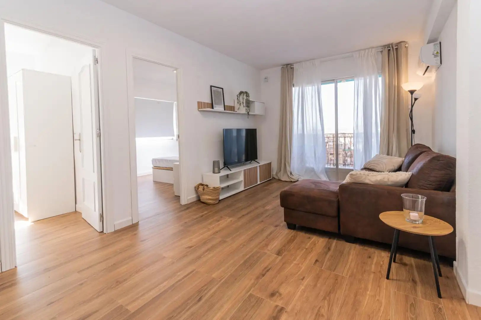 Living room of Attic for rent in Granada  with Terrace and Furnished