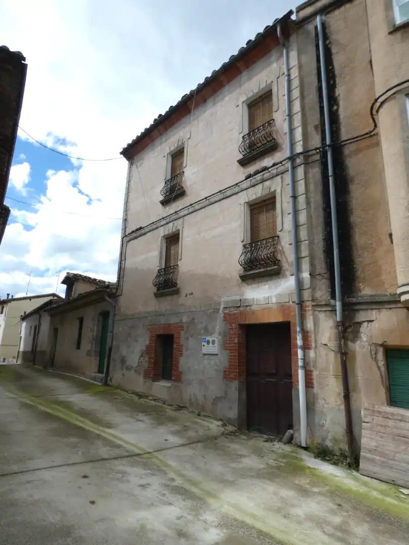 Vista exterior de Casa o chalet en venta en Berzosa de Bureba con Amueblado