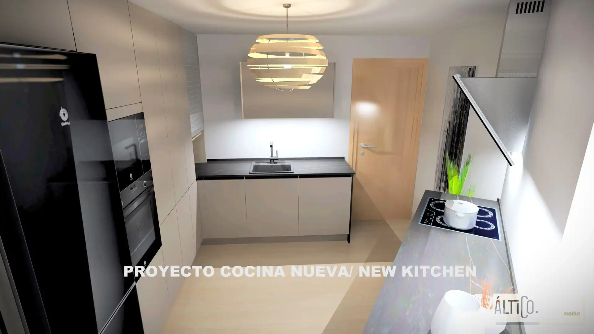 Kitchen of Duplexes for sale in Benalmádena  with Air Conditioner, Heating and Terrace