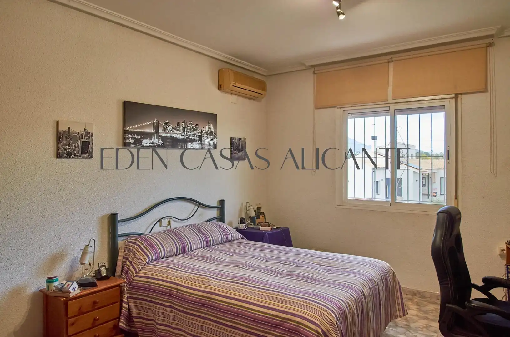 Habitación de Casa o chalet en venta en Mutxamel con Aire acondicionado, Jardín privado y Terraza