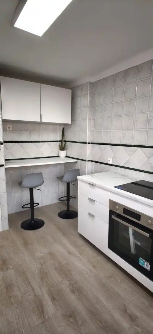 Kitchen of Flat for rent in Málaga  with Furnished, Oven and Washing machine