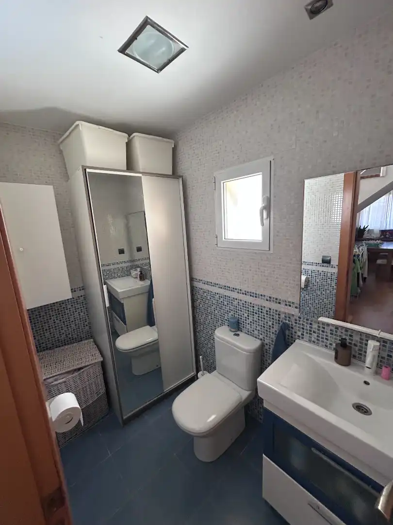 Baño de Casa o chalet en venta en Moncada con Aire acondicionado, Calefacción y Jardín privado