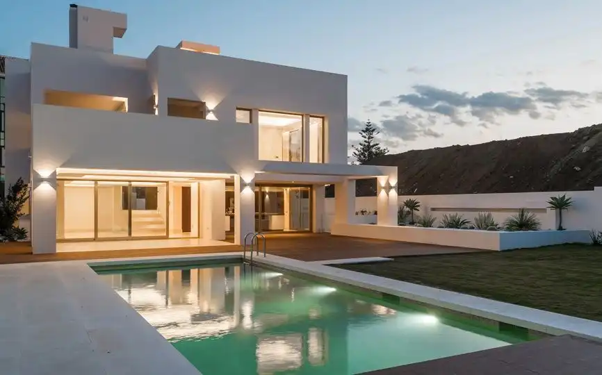 Vista exterior de Casa o chalet en venta en Marbella con Aire acondicionado, Calefacción y Terraza