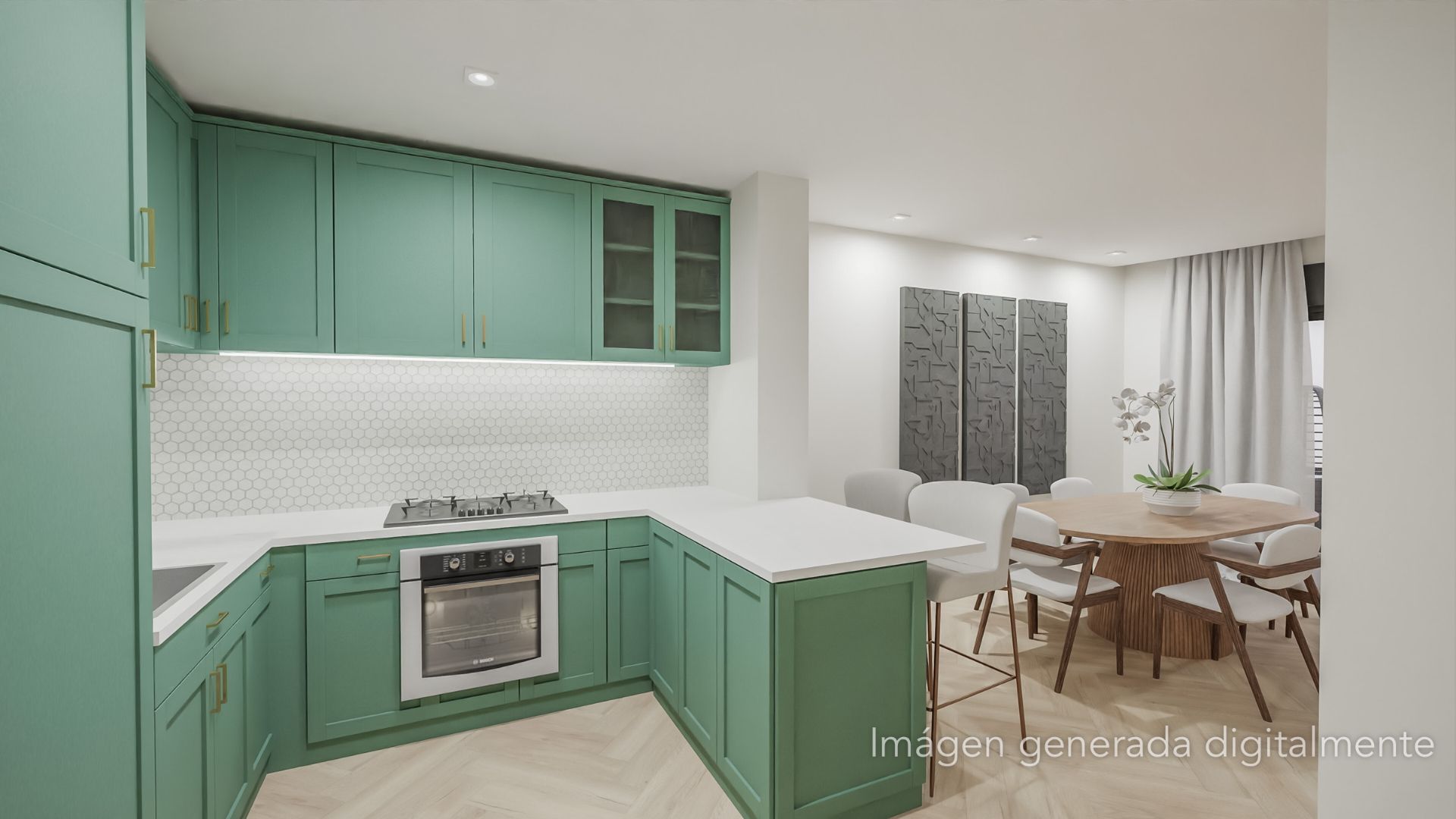 Cuina de Casa adosada en venda en Mollet del Vallès