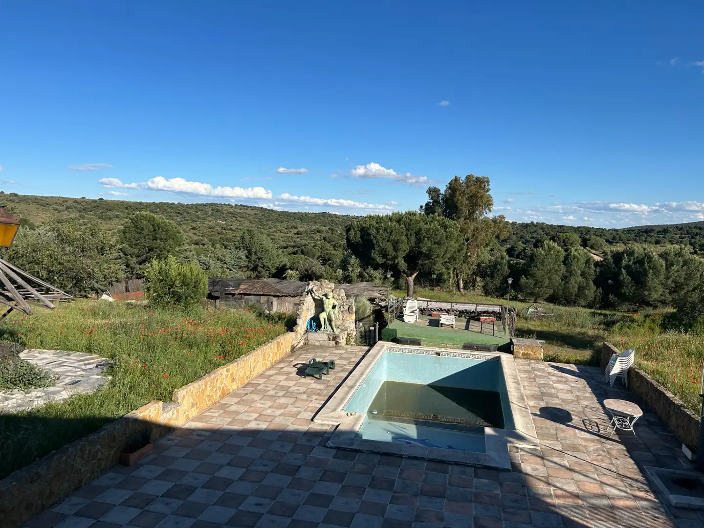 Jardín de Finca rústica en venta en Navas del Rey con Calefacción, Jardín privado y Terraza