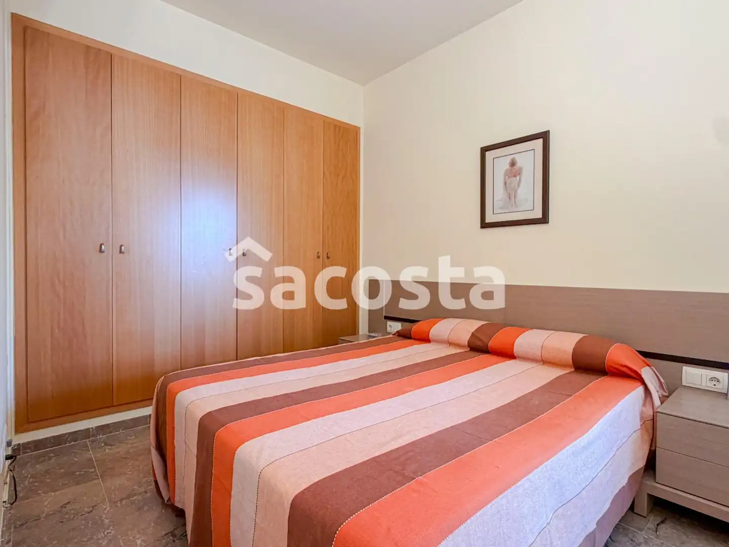 Bedroom of Flat for sale in Lloret de Mar  with Air Conditioner, Heating and Private garden