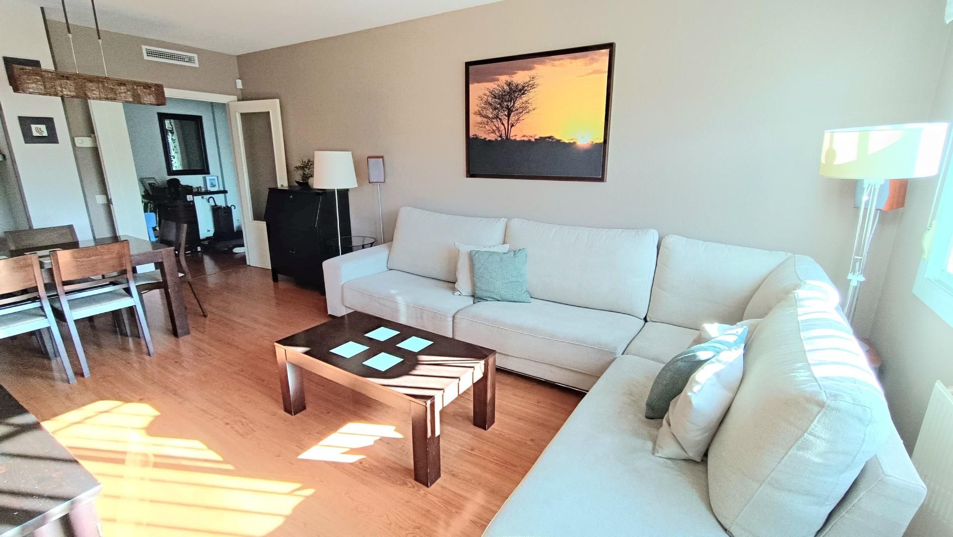 Wohnzimmer von Wohnung zum Verkauf in Las Rozas de Madrid mit Heizung, Terrasse und Gemeinschaftspool