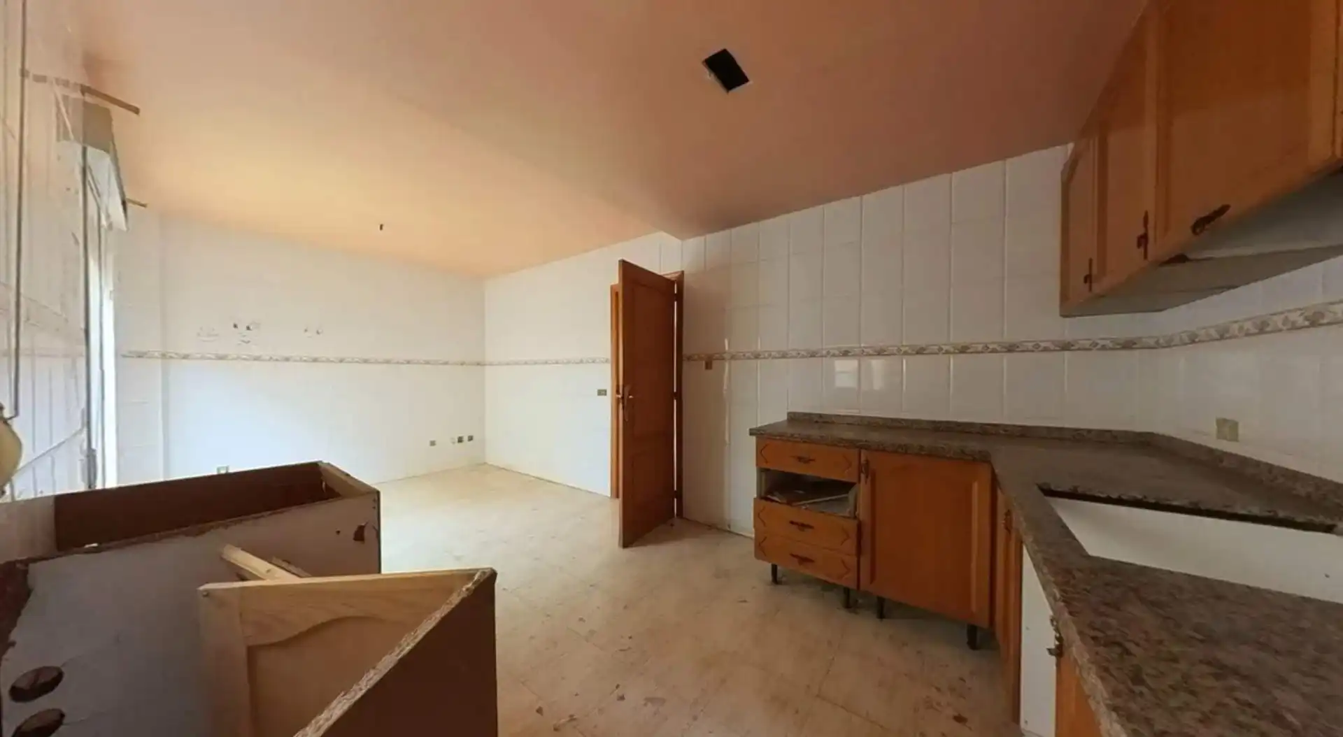 Cocina de Casa adosada en venta en Gandia con Terraza