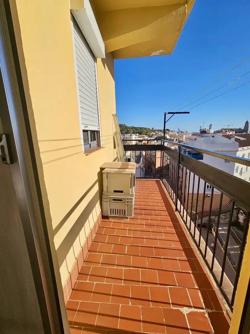 Balcony of Flat for sale in Centro