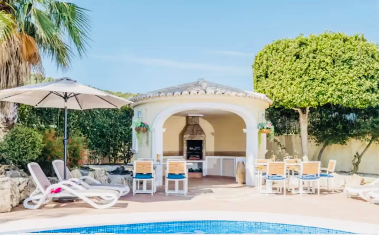 Jardín de Casa o chalet en venta en Jávea / Xàbia con Aire acondicionado, Calefacción y Jardín privado