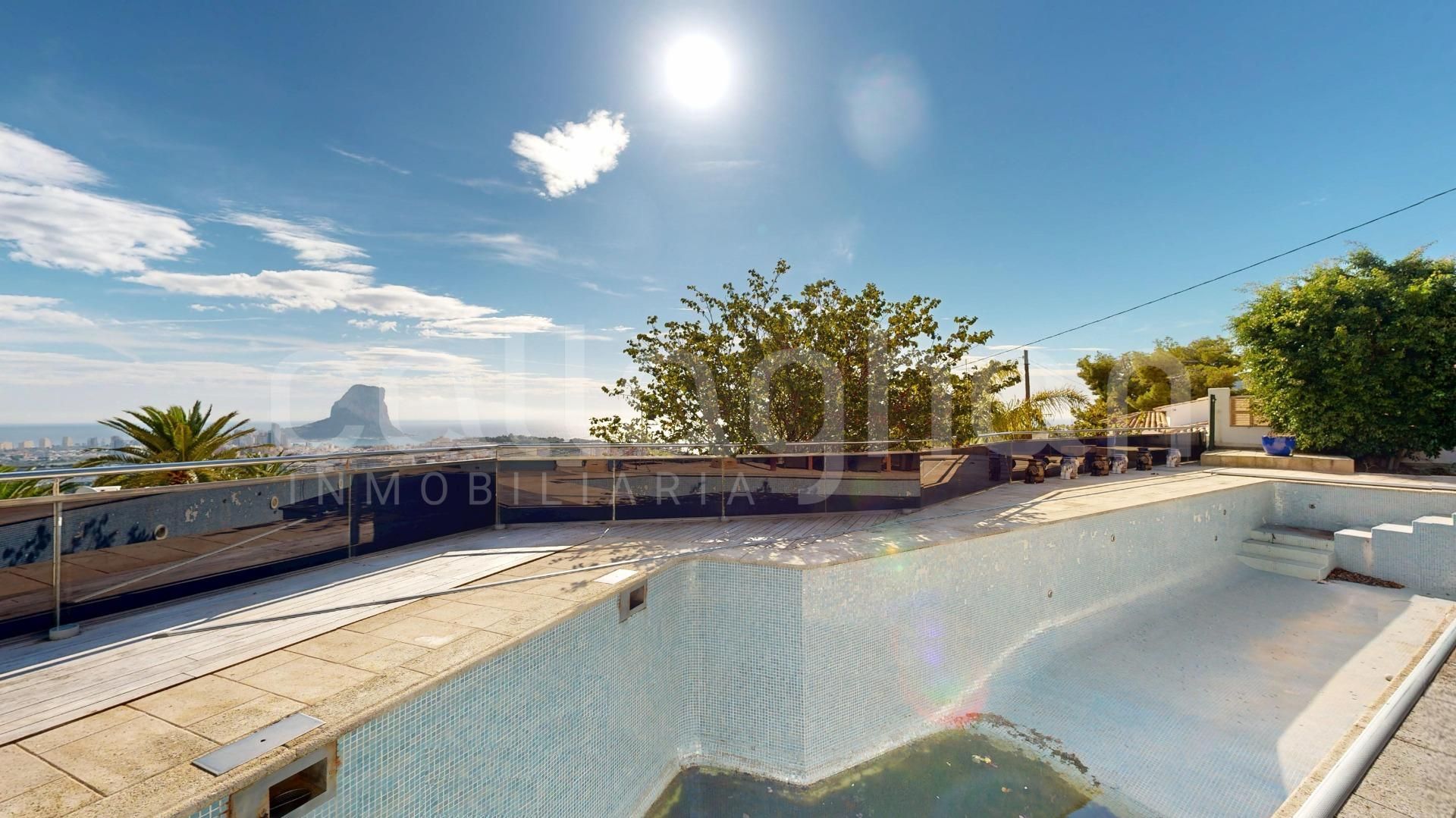 Piscina de Casa o xalet en venda en Calpe / Calp amb Aire condicionat, Calefacció i Terrassa