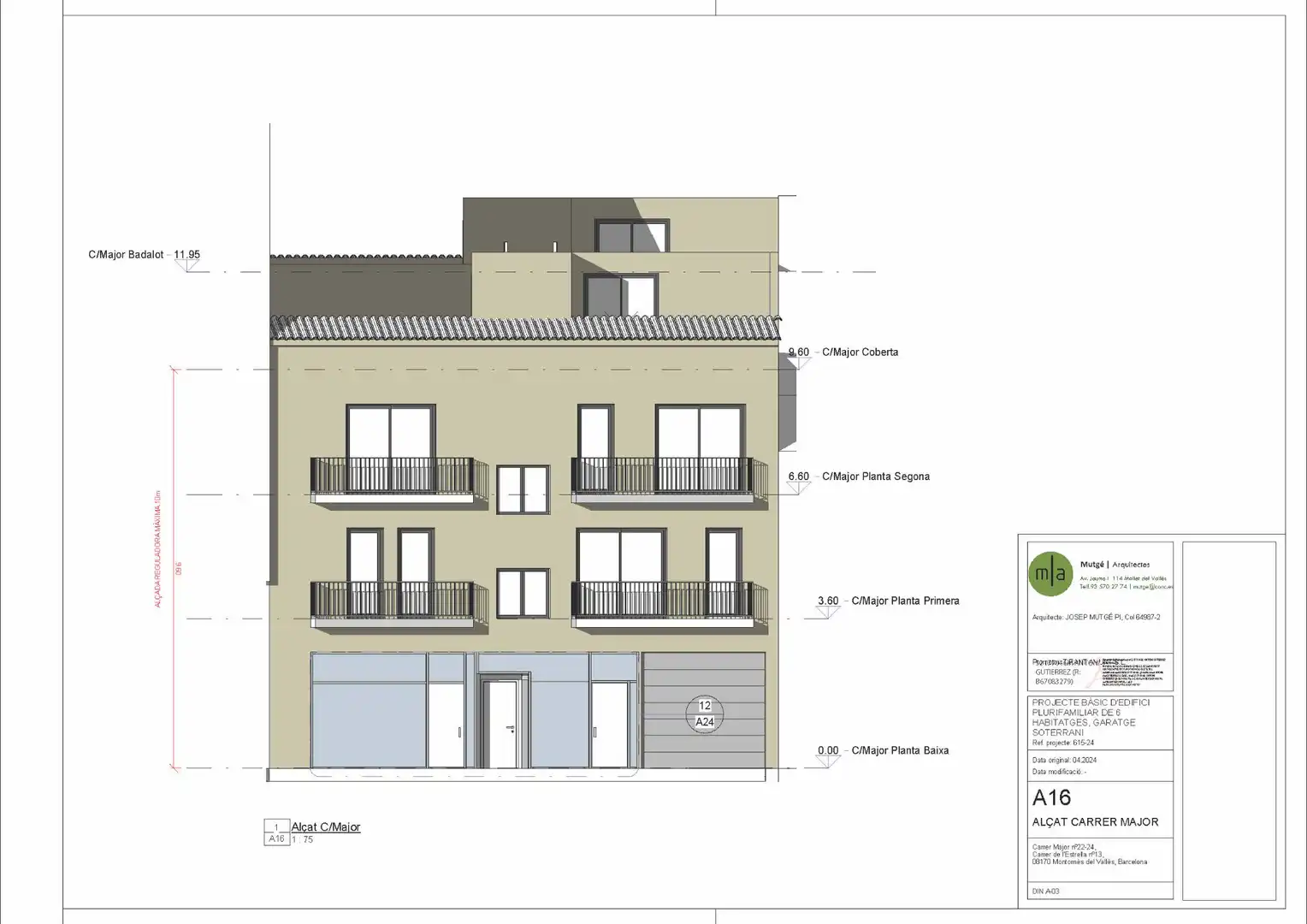 New build Flat with terrace for sale in Carrer de Palau d'Ametlla, imagen 2